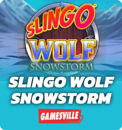 Slingo Wolf Snowstorm